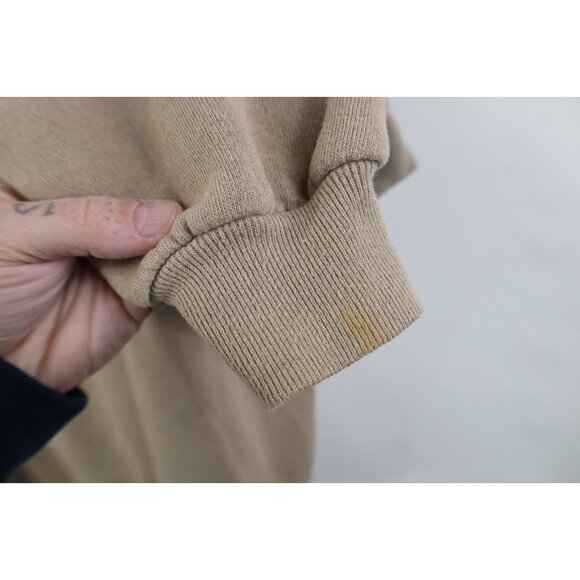 Vintage 90s Womens Large Christian Noahs Ark Cat Heart Layered Sweatshirt USA - Picture 9 of 16